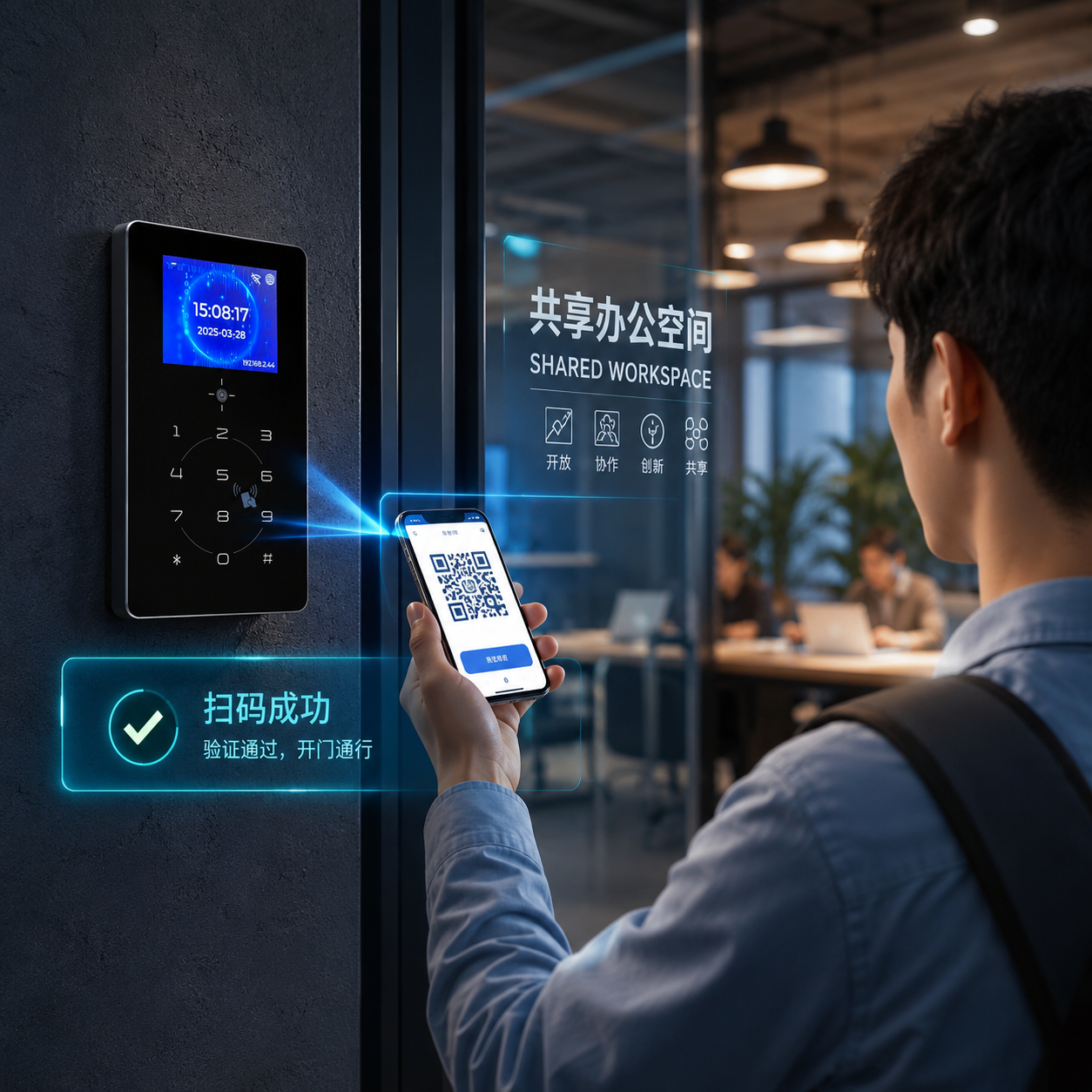 二维码开门