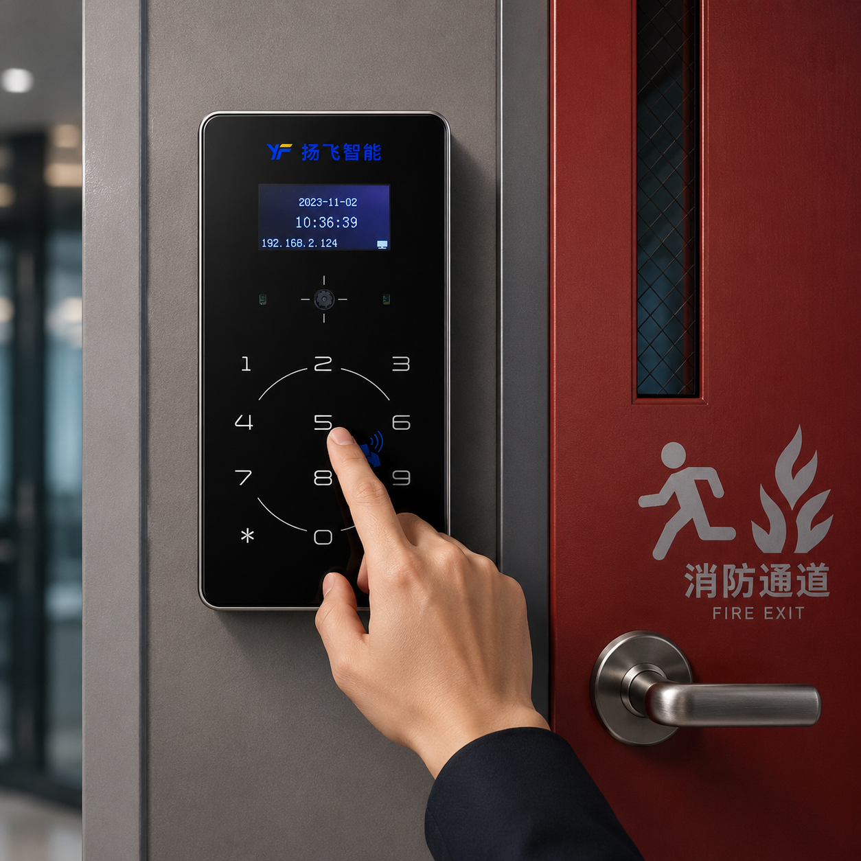 密码开门