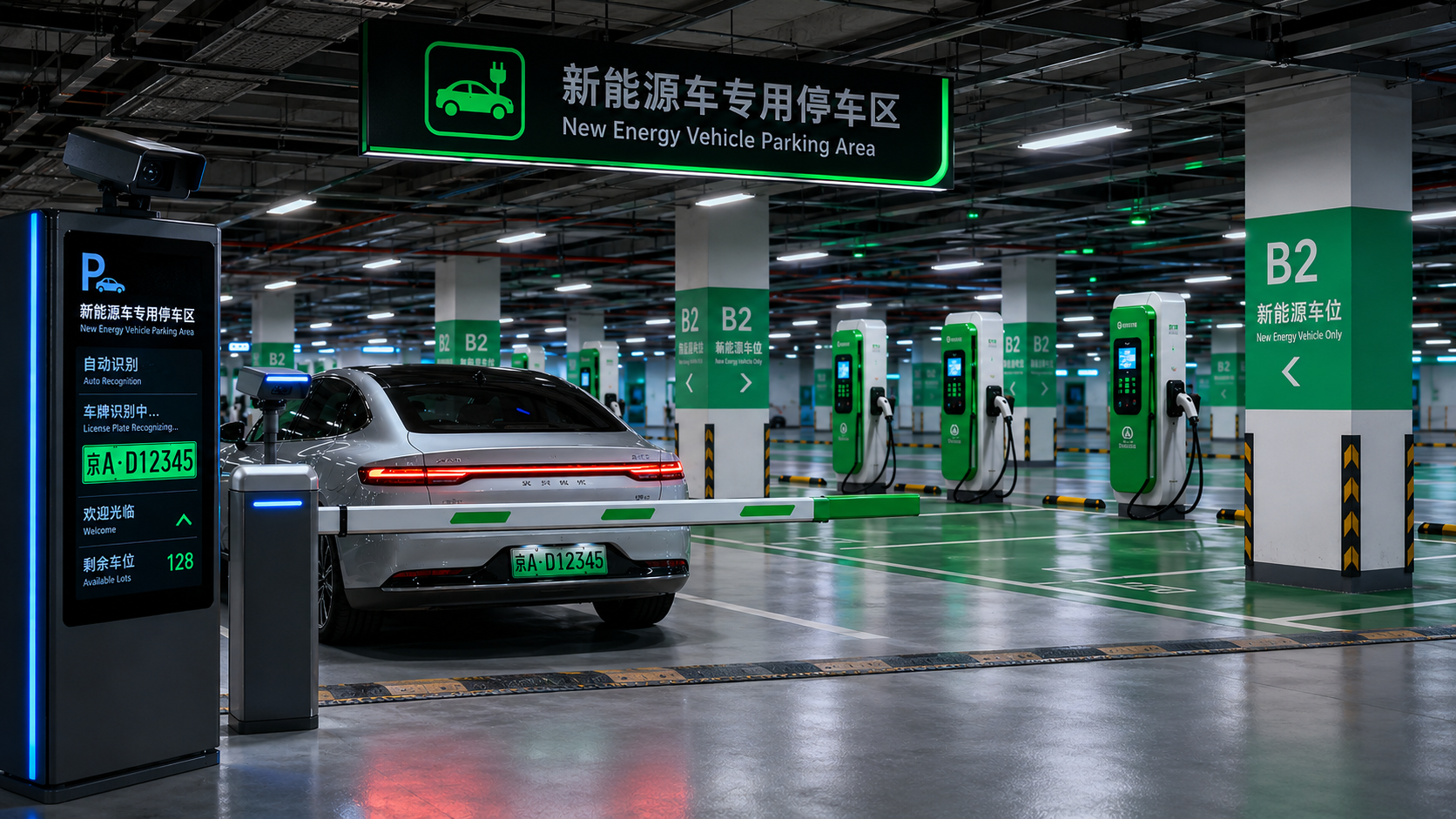 新能源专属停车方案