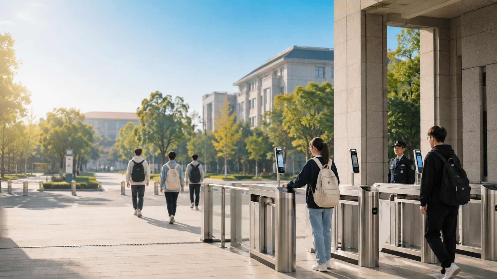 学校校门